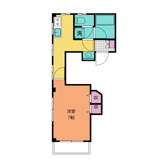 睦マンション_間取り_0