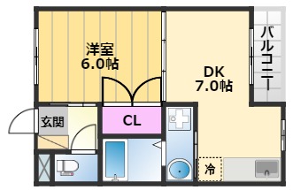 アメニティ昭南の間取り