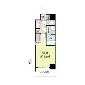 大阪市淀川区木川東のマンションの間取り