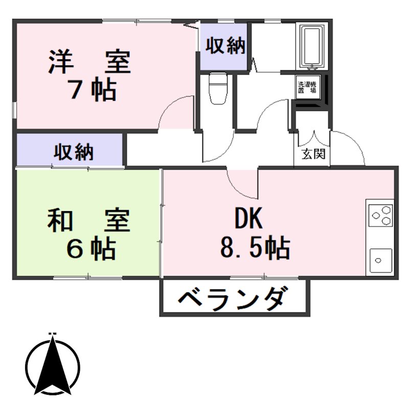 アクティルミナスの間取り