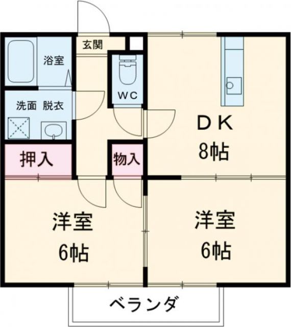 メゾンプランタンの間取り