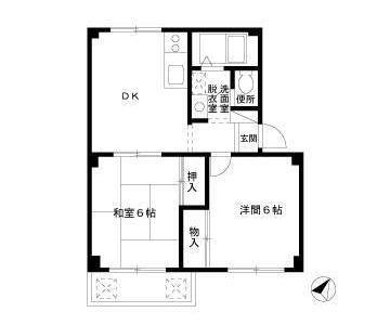 ニッコー狛江マンションの間取り