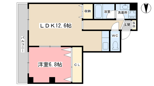 リアライズ小山西御所（旧：ヒルズ山科）の間取り