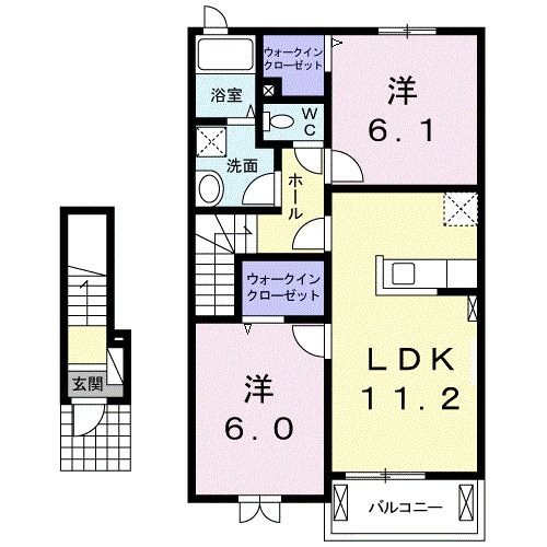 エクセレント　ジールVIIの間取り