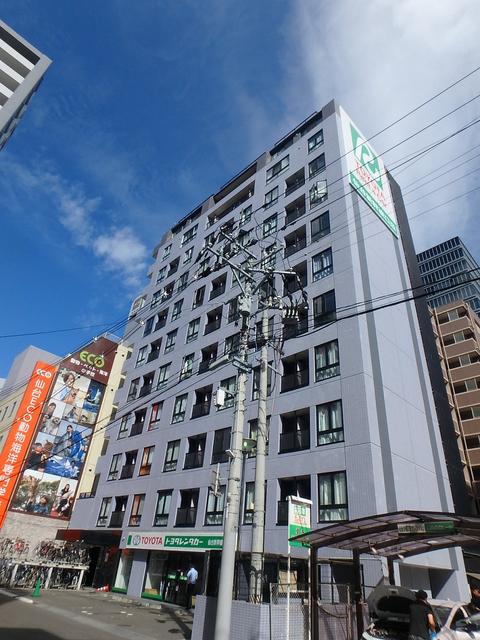 【仙台市宮城野区榴岡のマンションの建物外観】