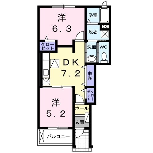 エクセレンスＮ・Ｙ・Ｓ　Ｚ－Iの間取り