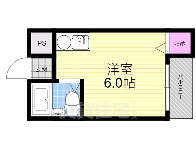 山商第8ビルの間取り