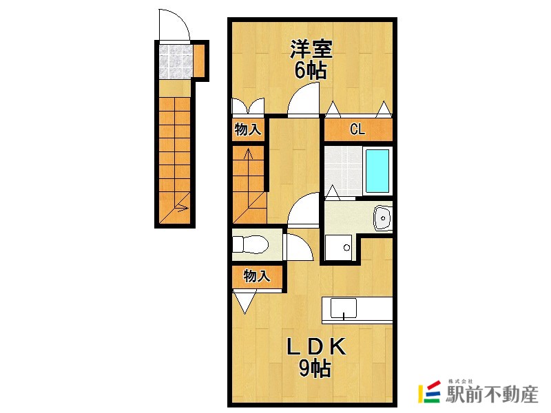 シャモニー弐番館の間取り