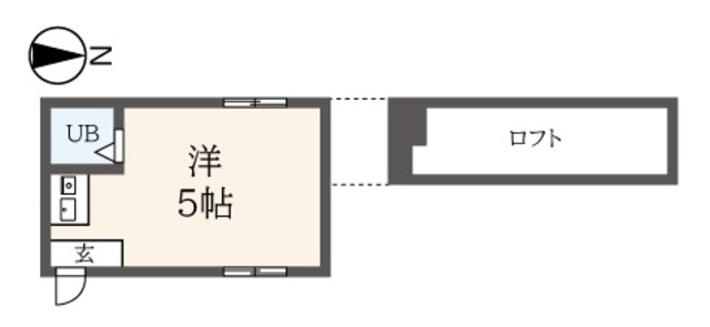 杉並区宮前のアパートの間取り