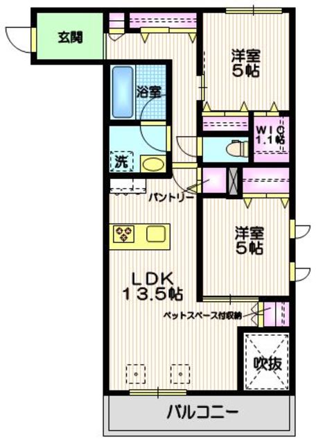 品川区西品川のマンションの間取り