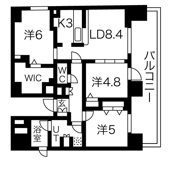 プレール・ドゥーク南千住の間取り