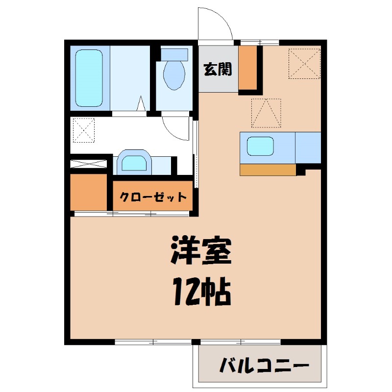 ジュエル・ド・バレー Cの間取り