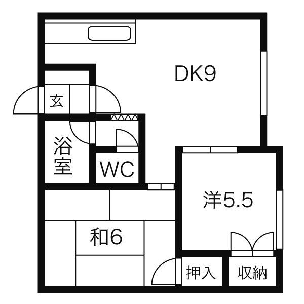 スカイハウスの間取り