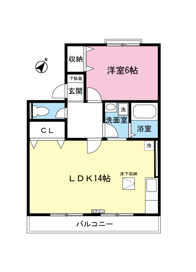 コニファーの間取り