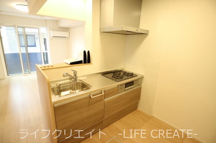 キッチン　写真はA棟101号室