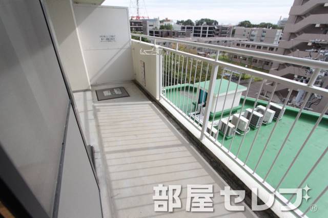 バルコニー　広く使用できます。