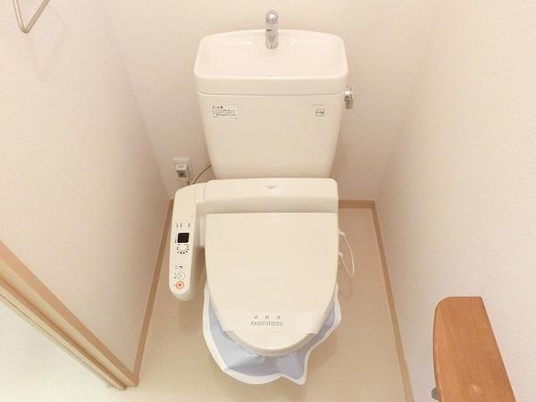 トイレ　ウォシュレット！
