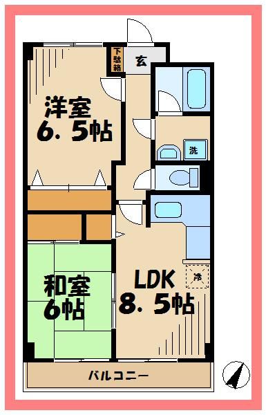 グリーン多摩の間取り