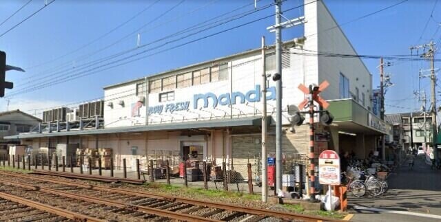 スーパー　万代諏訪ノ森店（スーパー）まで216m