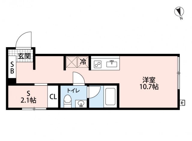 ポルトボヌール五日市参番館の間取り