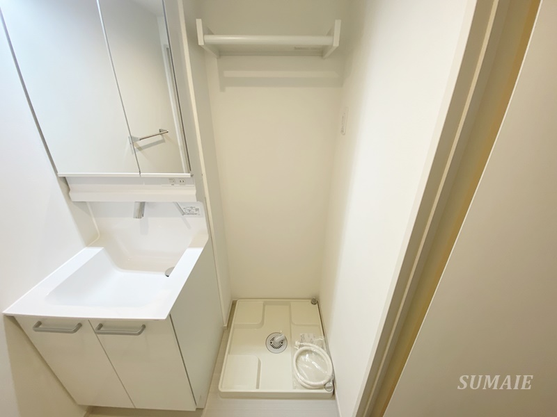 洗面設備　洗濯機置き場☆