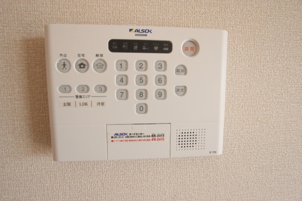 セキュリティ　ALSOKホームセキュリティ搭載