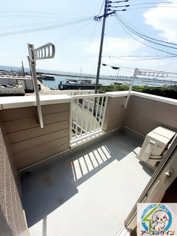 バルコニー　パース写真
