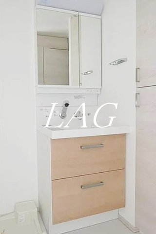 洗面設備　洗面台です。