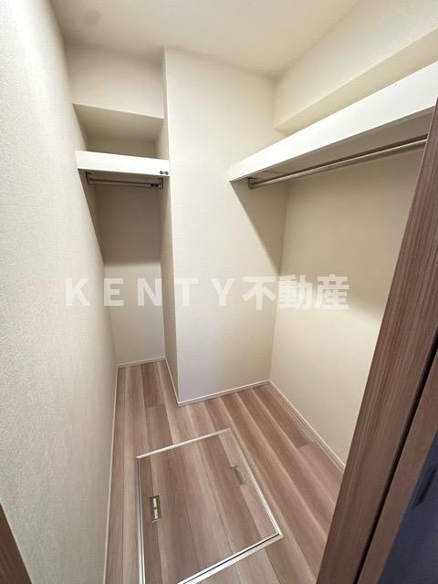 収納　十分な収納スペースがあります