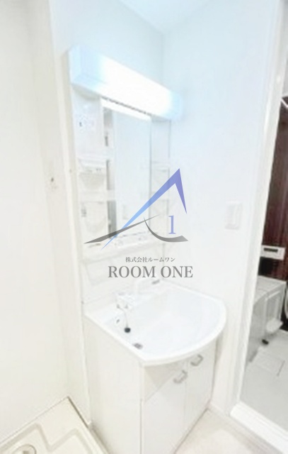 洗面設備　洗面台です。