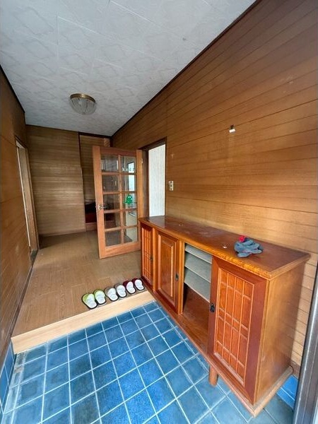 玄関　明るい玄関です