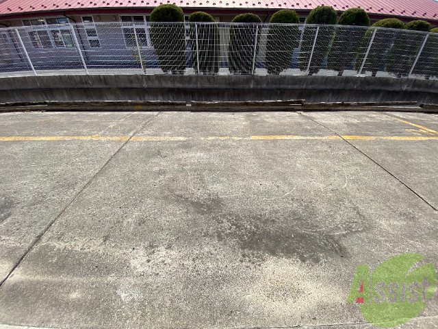 バルコニー　専用になります。天気のいい日は洗濯物を干すことができます！