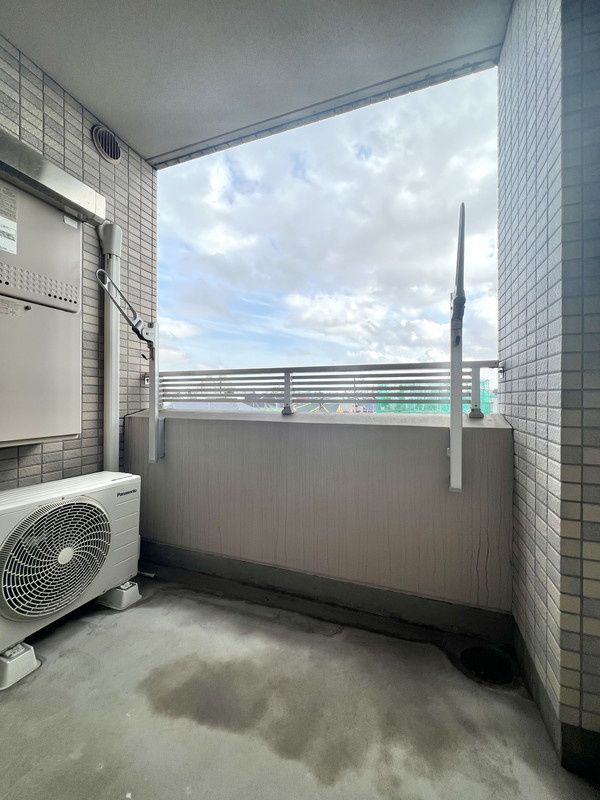 バルコニー　※全て別号室のお写真。内装等参考にしてください。