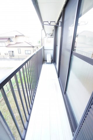 バルコニー　2階の写真です。