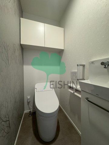 トイレ　清潔感のあるトイレです。