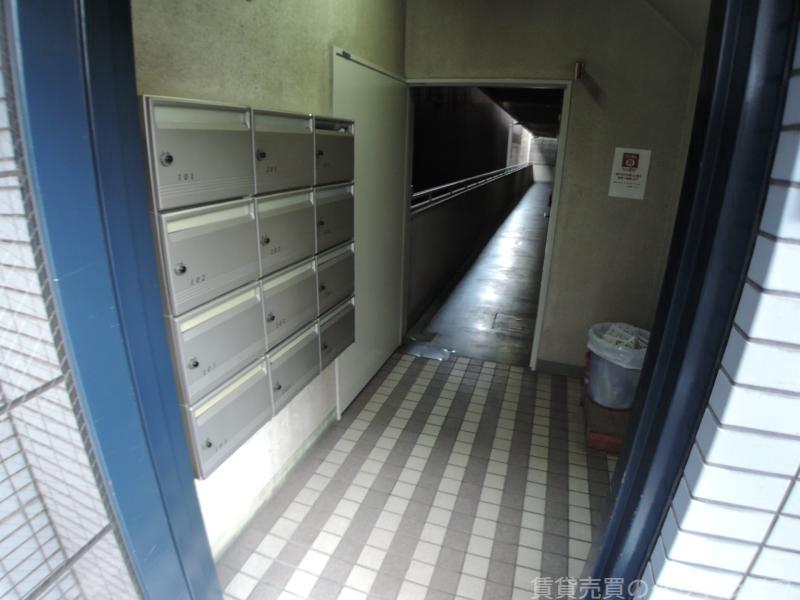エントランス　自転車も駐輪可能