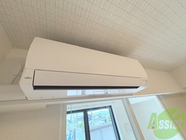 その他設備　エアコンが付いてるので春夏秋冬快適に過ごせます。