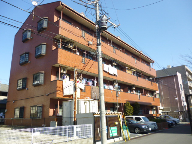 建物外観　外観タイル貼　陽当たり良好マンション