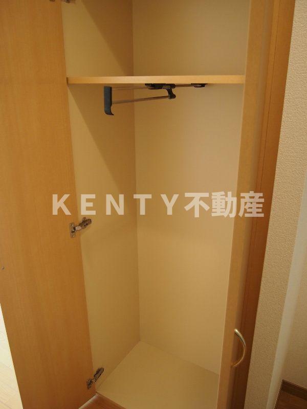 収納　収納があります