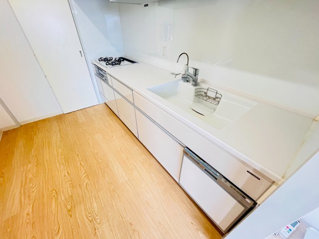 朝霧パークホームズのキッチン写真