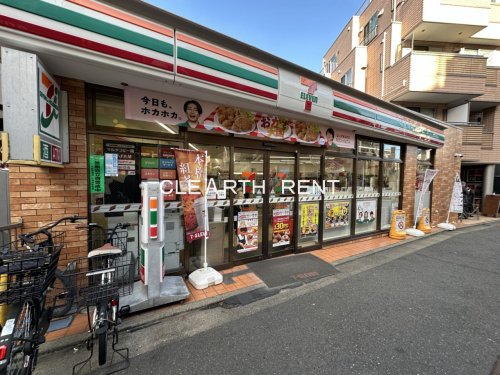 コンビニ　セブンイレブン 不動前駅東店（コンビニ）まで412m
