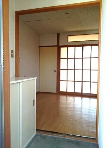 玄関　落ち着いた玄関です