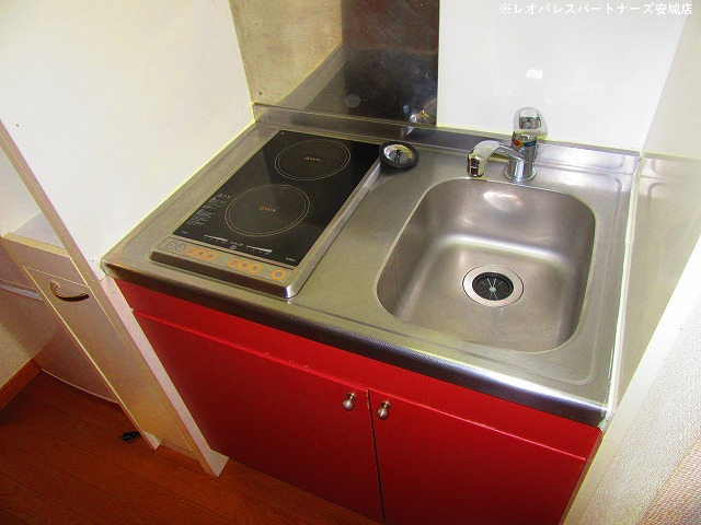 キッチン　電気コンロ2口