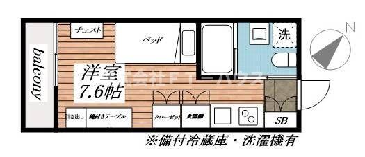 Ligere南行徳Eastの間取り写真