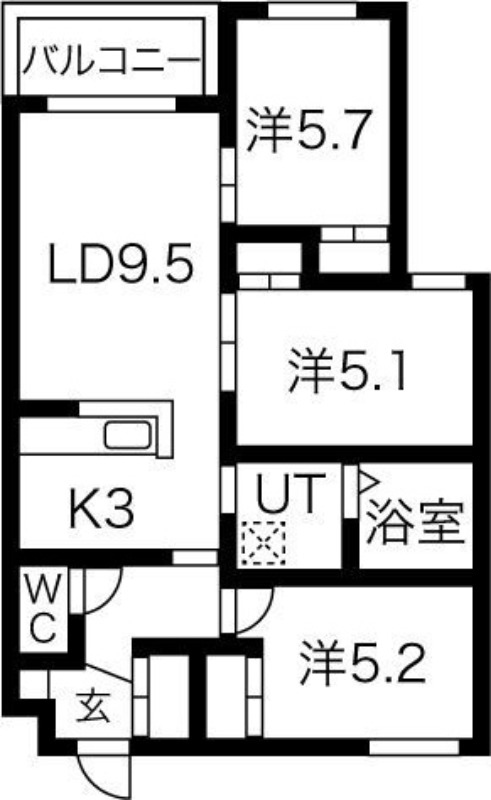 L’Orangeの間取り写真
