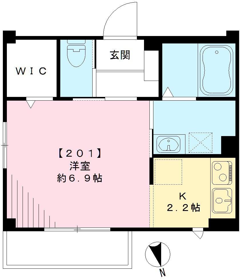 ベルソレイユの間取り写真