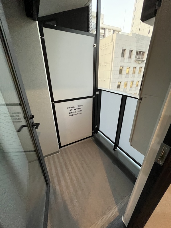 バルコニー　バルコニー※別部屋参考写真