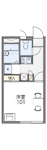 レオパレストモエIIの間取り