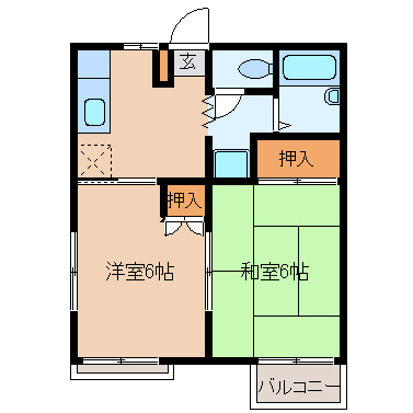 アネックス湯河原の間取り