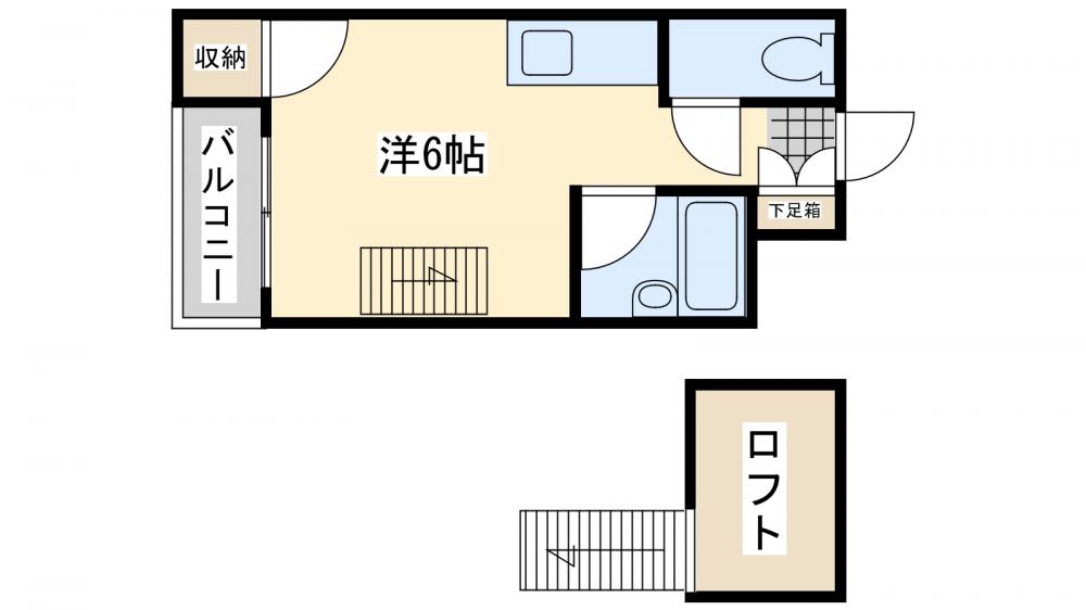 カーサ大膳の間取り